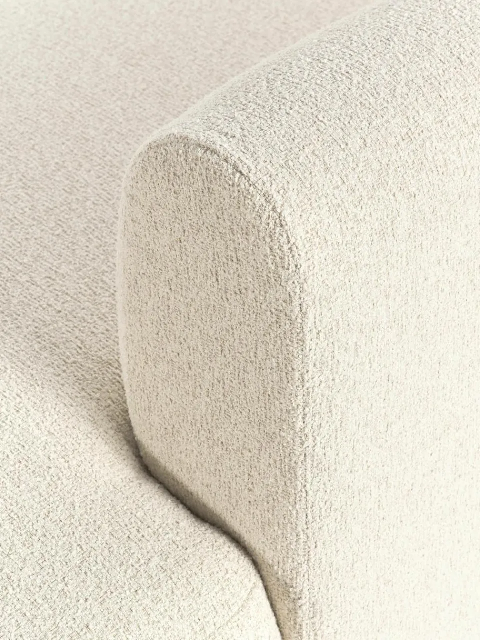 Modulaire bouclé hoekbank Sofia (3-zits)^Westwing Collection Online