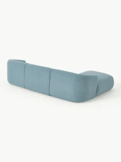 Modulaire bouclé hoekbank Sofia (3-zits)^Westwing Collection Outlet