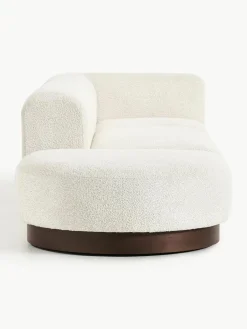 Modulaire chaise longue Natalie van teddy-bouclé^Westwing Collection Clearance