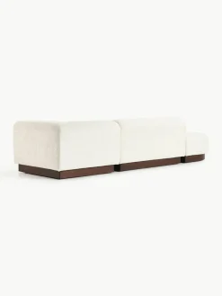 Modulaire chaise longue Natalie van teddy-bouclé^Westwing Collection Clearance
