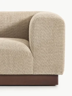Modulaire chaise longue Natalie van teddy-bouclé^Westwing Collection Online