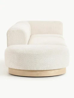 Modulaire chaise longue Natalie van teddy-bouclé^Westwing Collection Outlet