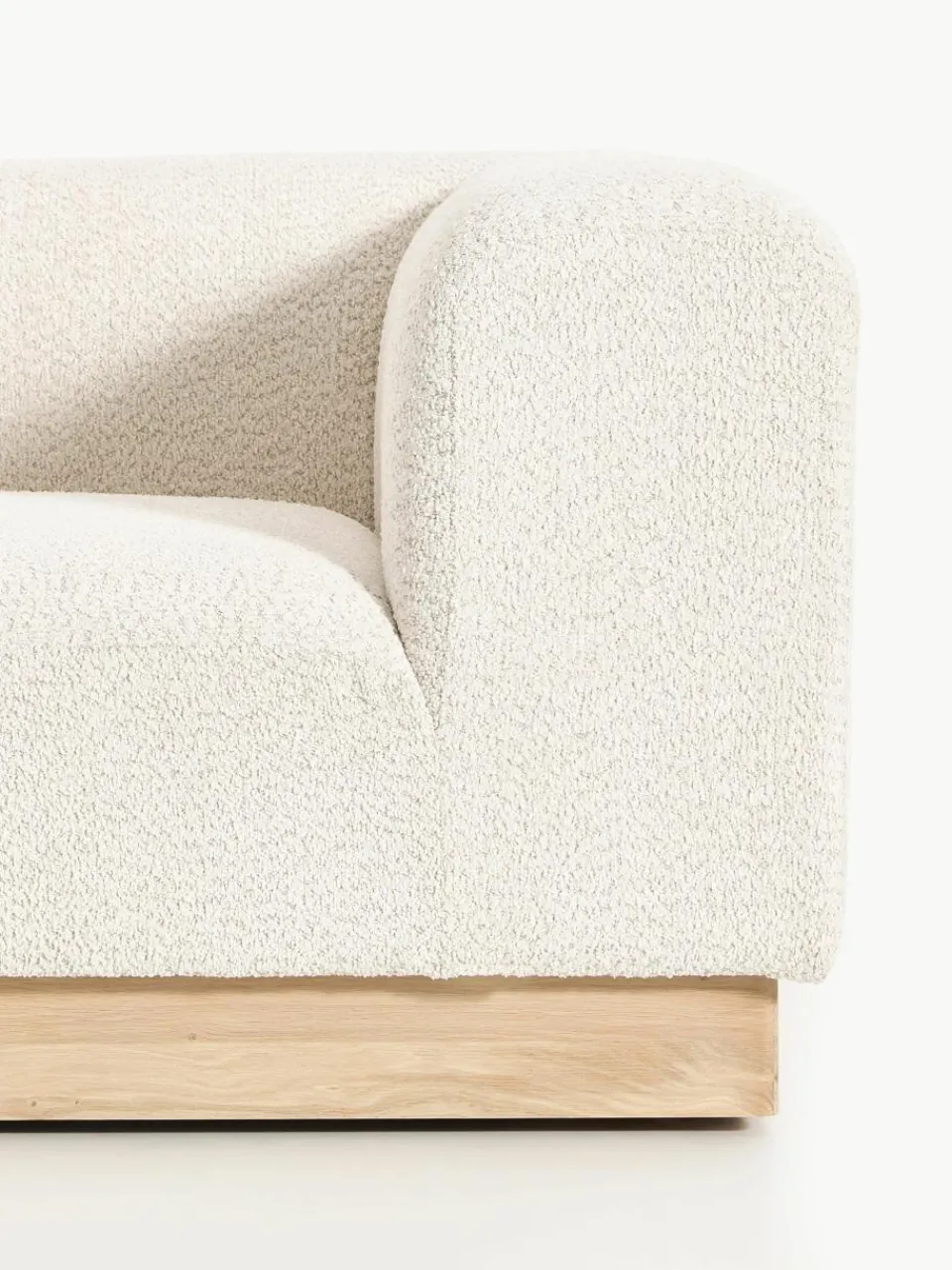Modulaire chaise longue Natalie van teddy-bouclé^Westwing Collection Outlet