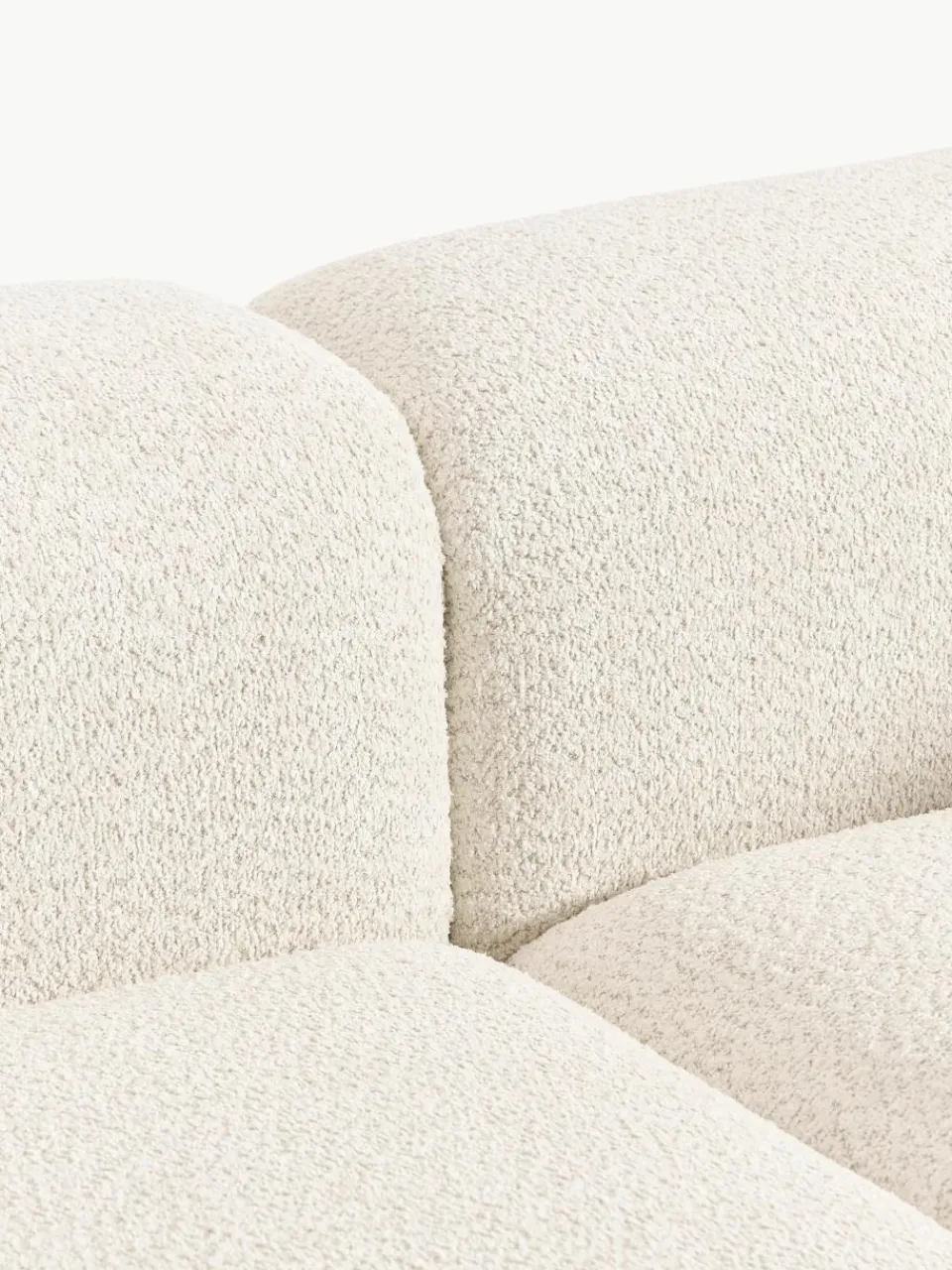Modulaire chaise longue Natalie van teddy-bouclé^Westwing Collection Outlet