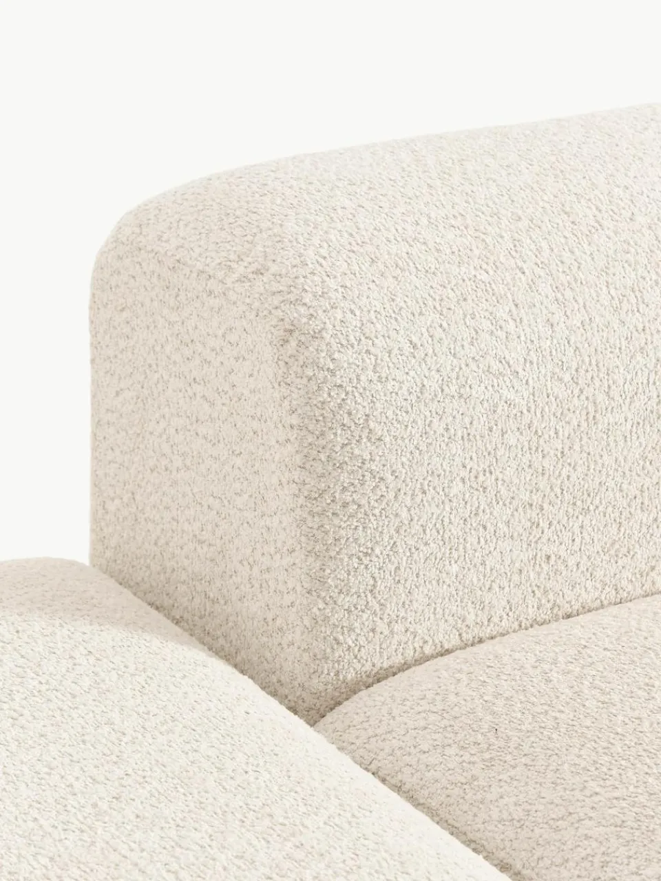 Modulaire chaise longue Natalie van teddy-bouclé^Westwing Collection Outlet