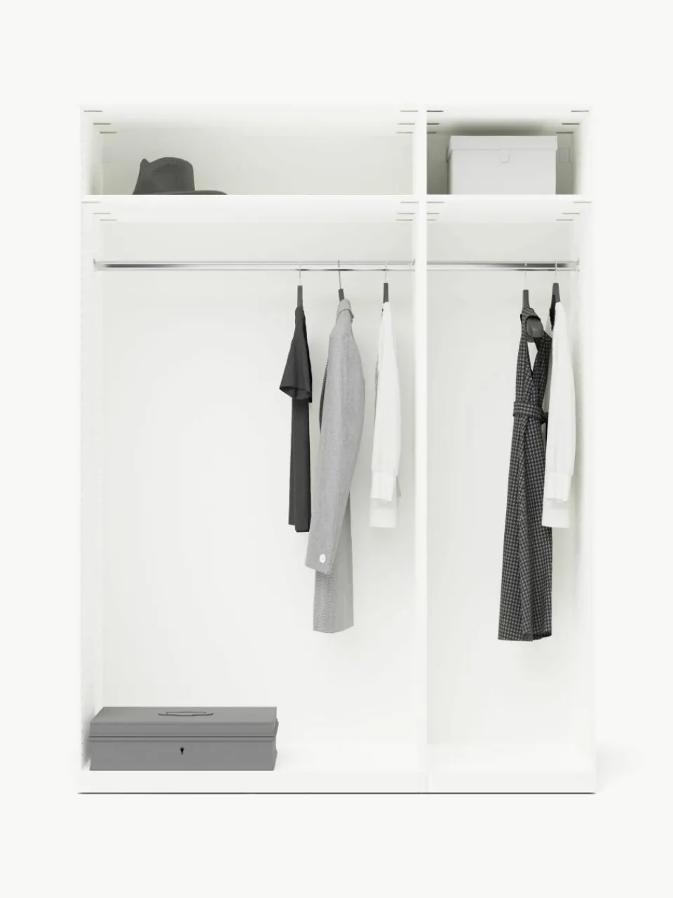 Modulaire draaideurkast Charlotte, 150 cm breed, diverse varianten^Westwing Collection New