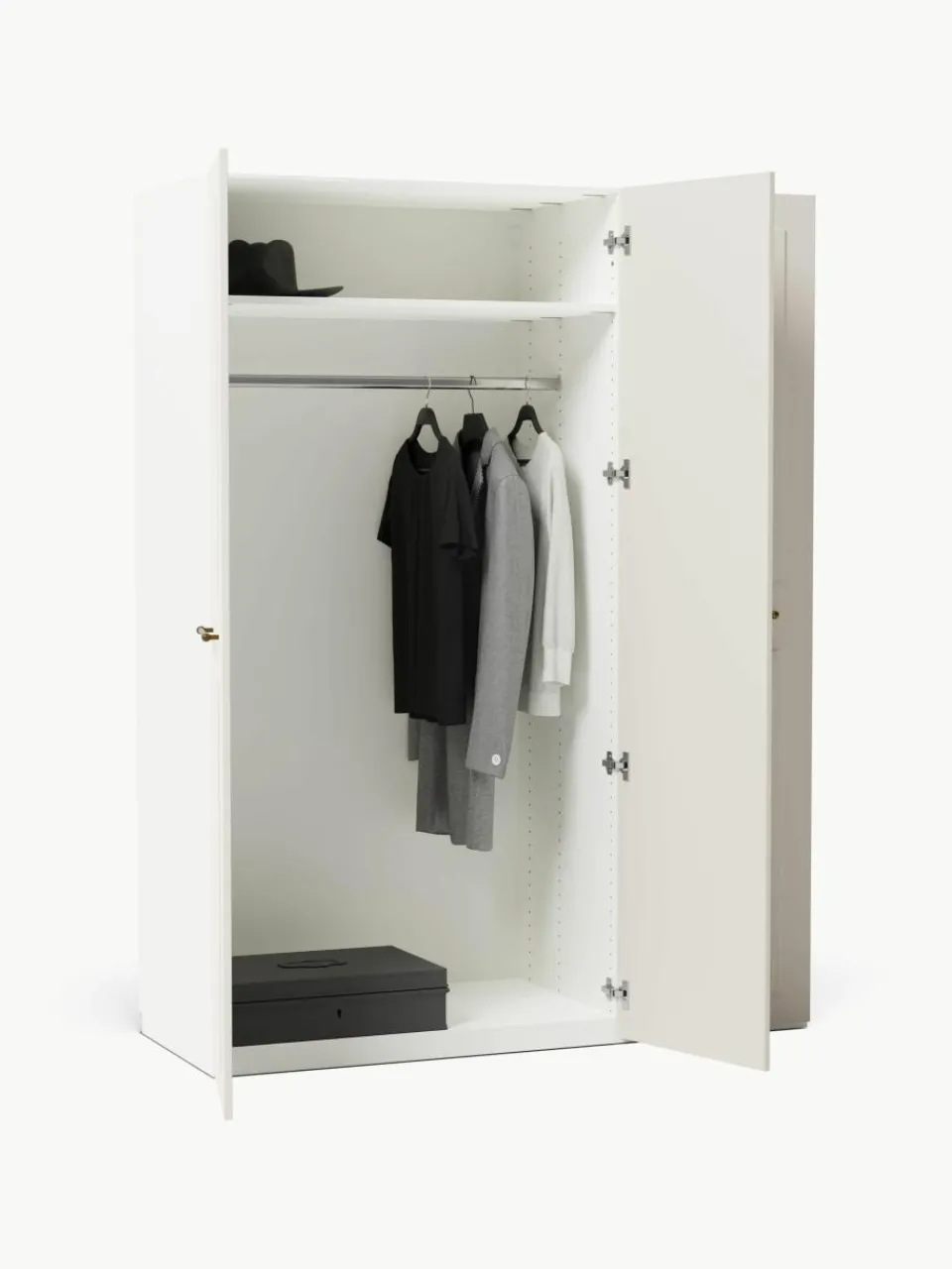 Modulaire draaideurkast Charlotte, 150 cm breed, diverse varianten^Westwing Collection New