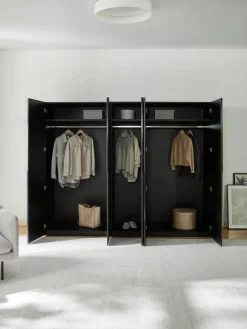 Modulaire draaideurkast Leon, 250 cm breed, diverse varianten^Westwing Collection Hot