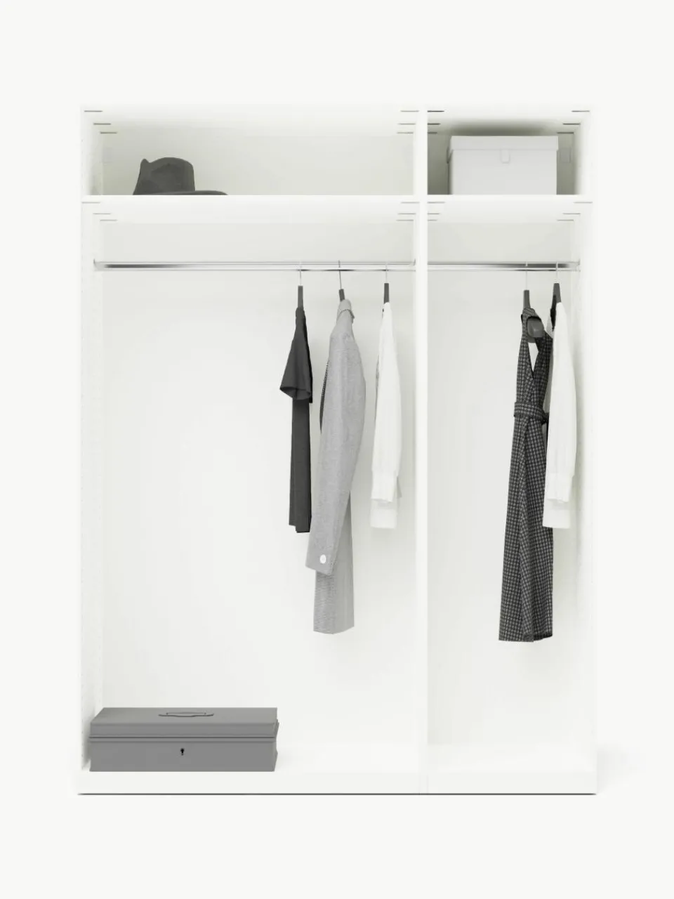 Modulaire draaideurkast Simone, 150 cm breed, diverse varianten^Westwing Collection Outlet