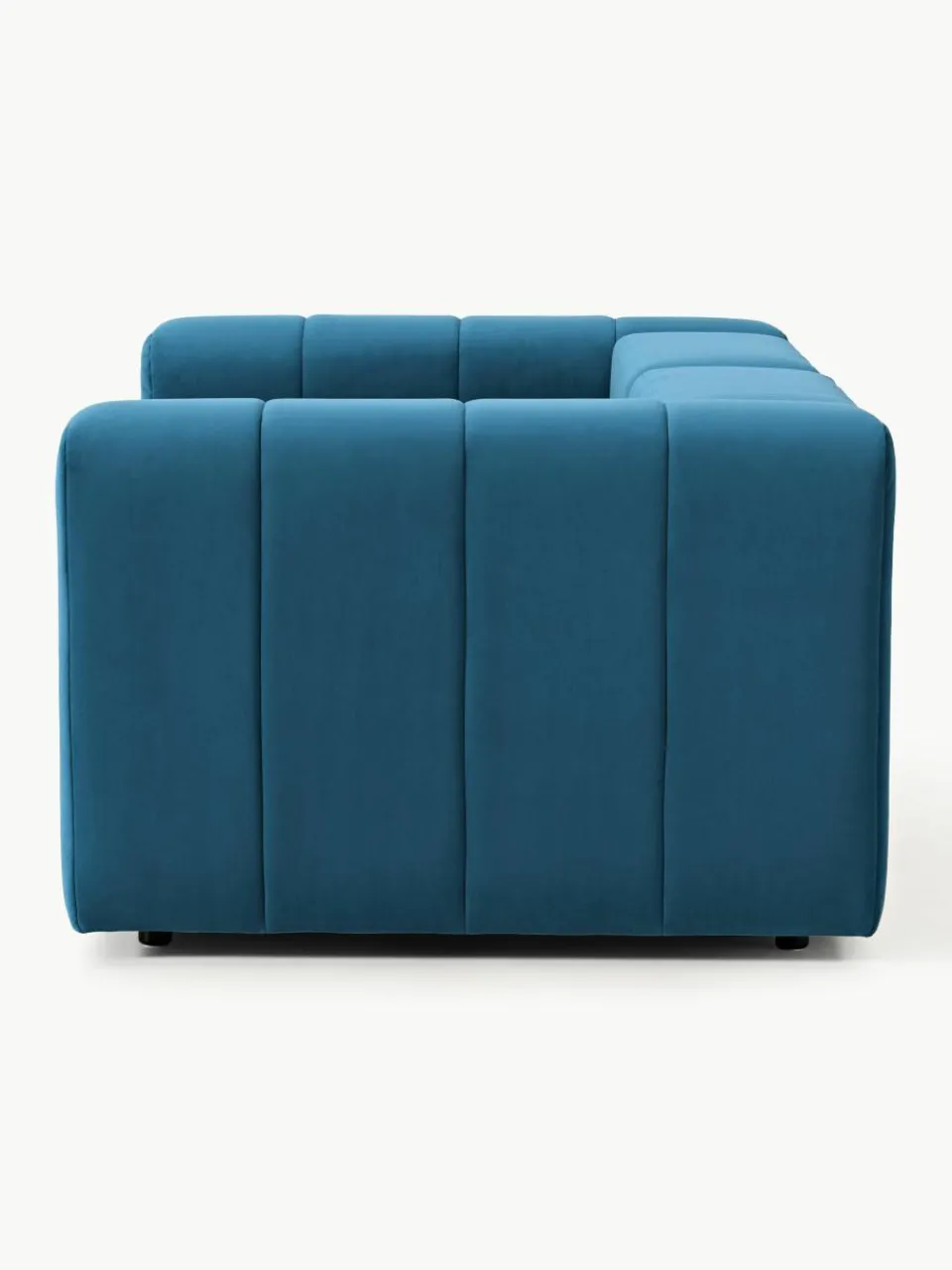 Modulaire fluwelen bank Lena (3-zits)^Westwing Collection Discount