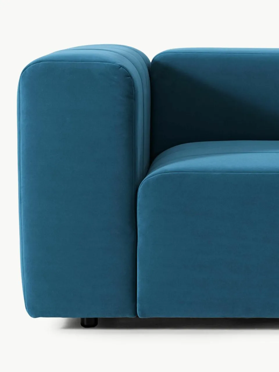 Modulaire fluwelen bank Lena (3-zits)^Westwing Collection Discount