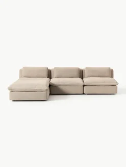 Modulaire hoekbank Felix met poef^Westwing Collection Hot