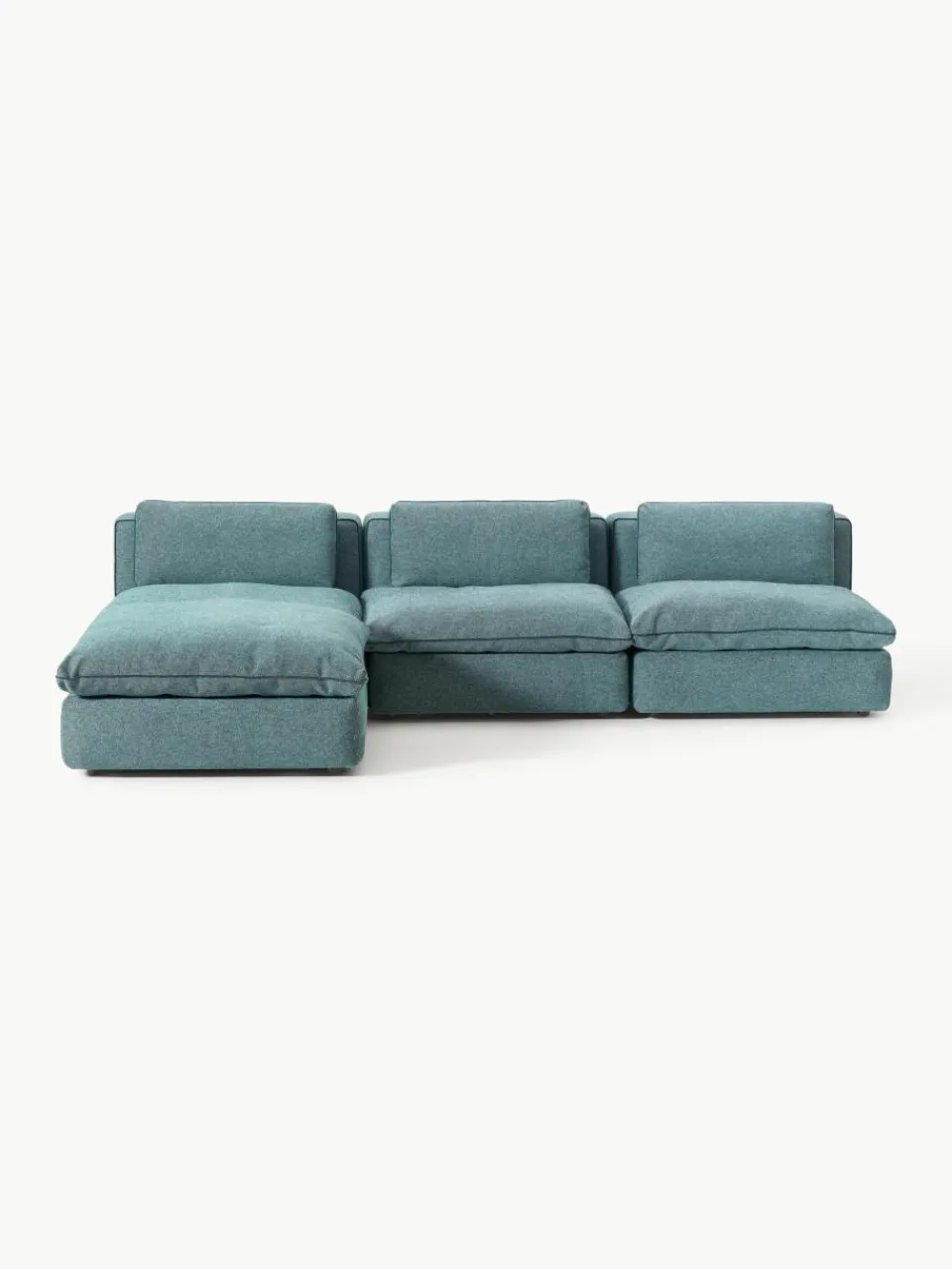 Modulaire hoekbank Felix met poef^Westwing Collection Online