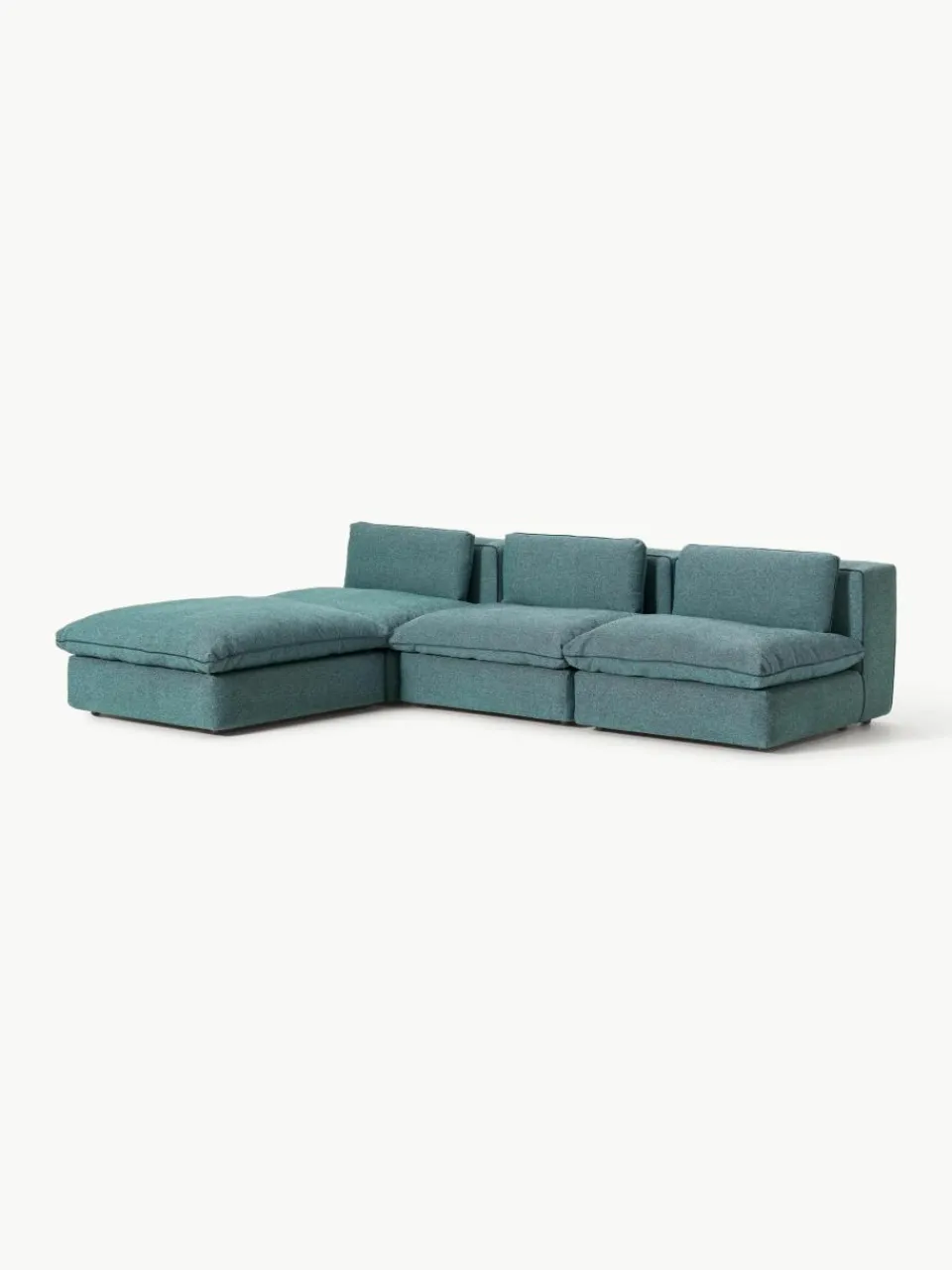 Modulaire hoekbank Felix met poef^Westwing Collection Online
