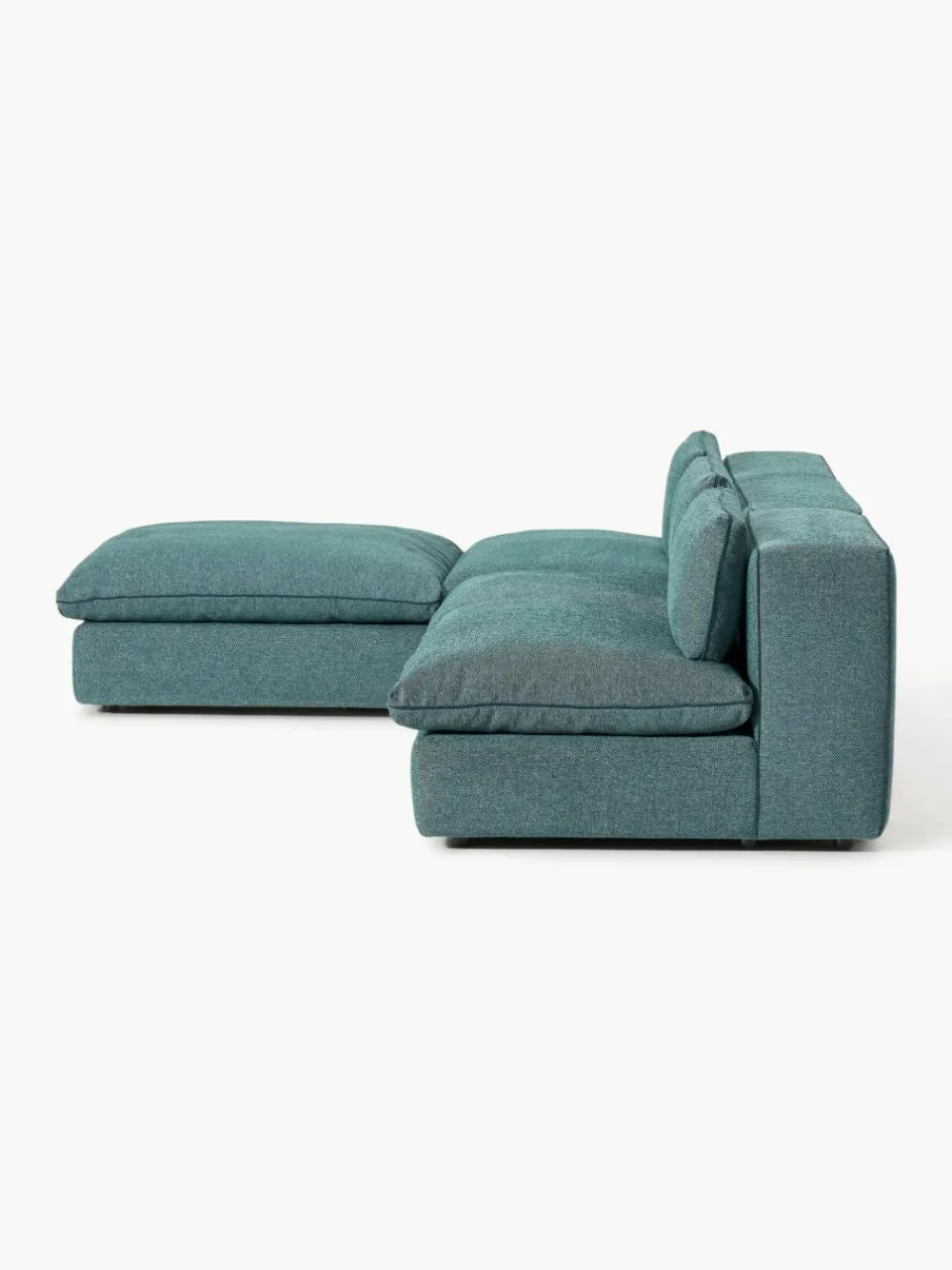 Modulaire hoekbank Felix met poef^Westwing Collection Online