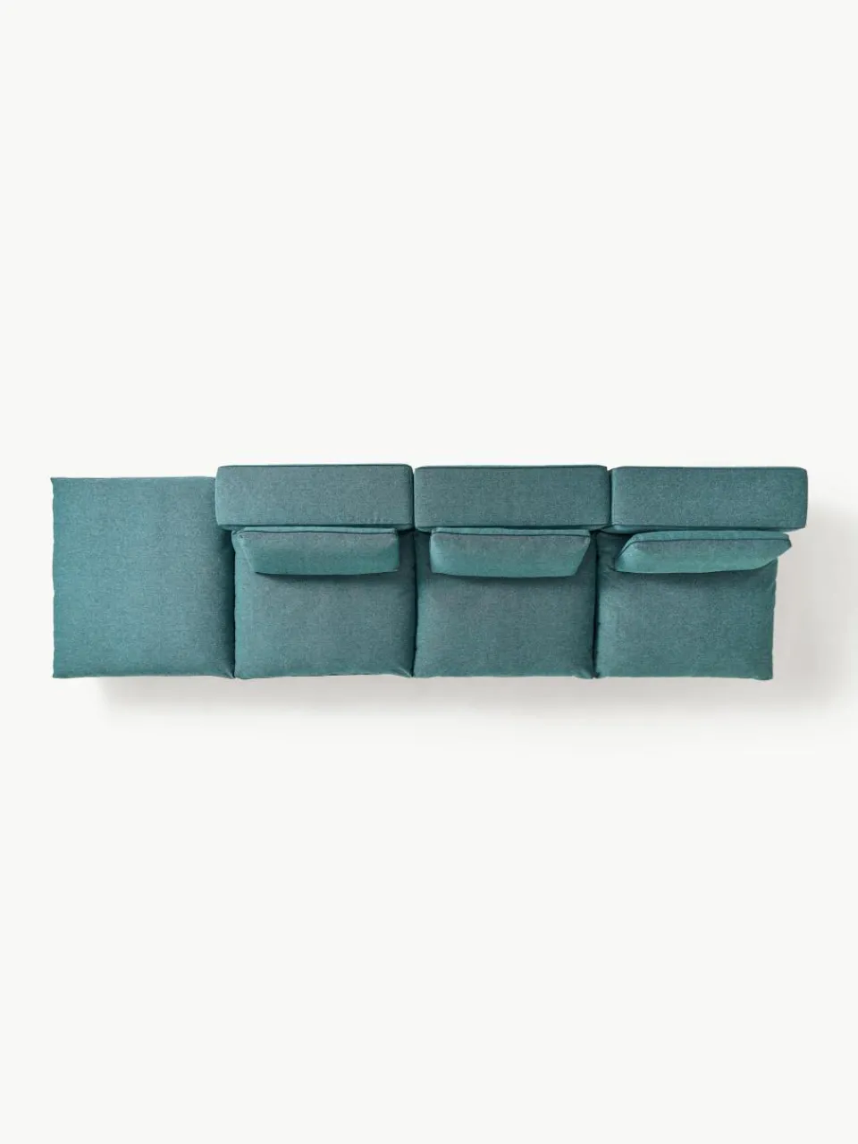 Modulaire hoekbank Felix met poef^Westwing Collection Online