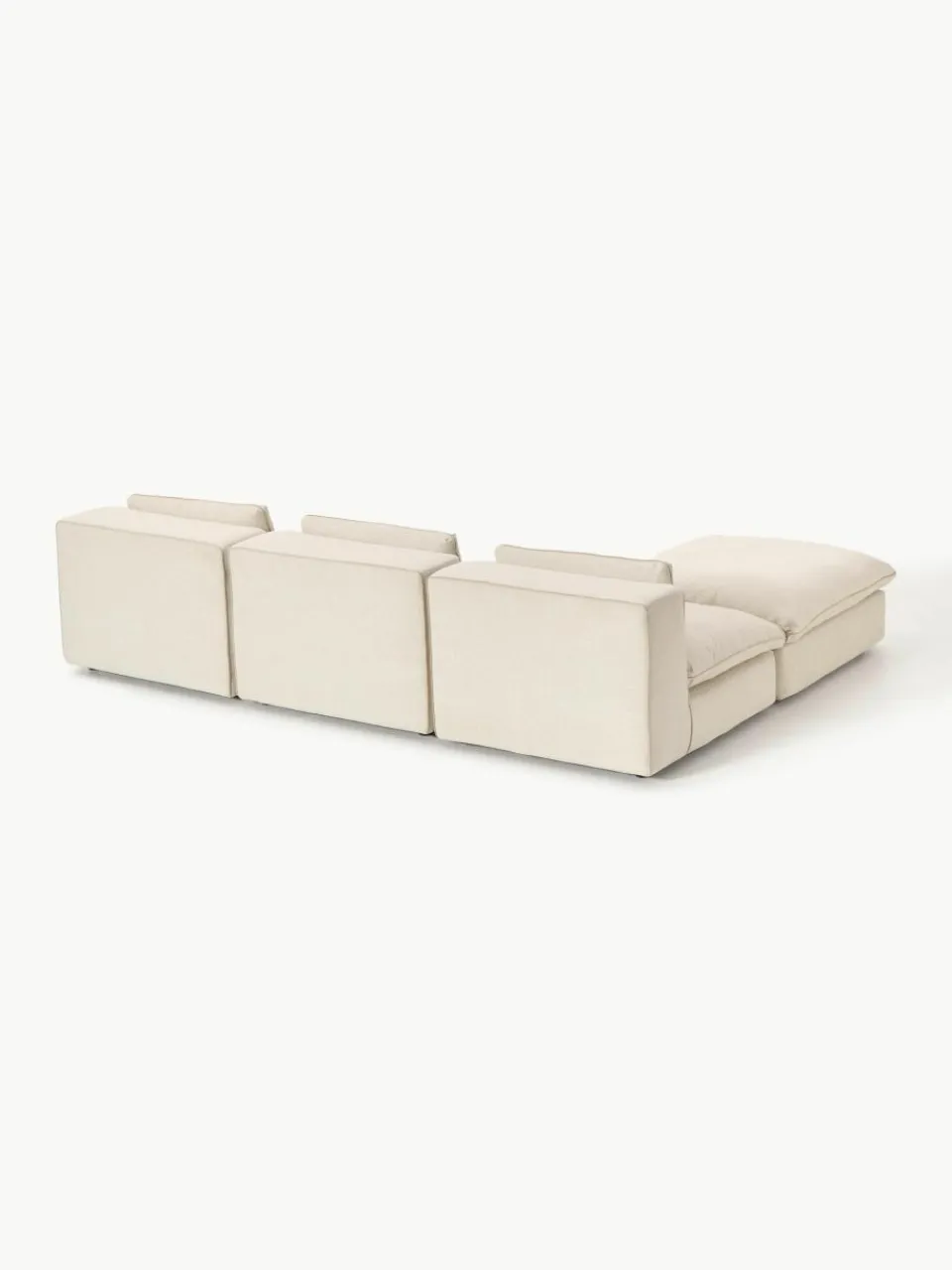 Modulaire hoekbank Felix met poef^Westwing Collection Best