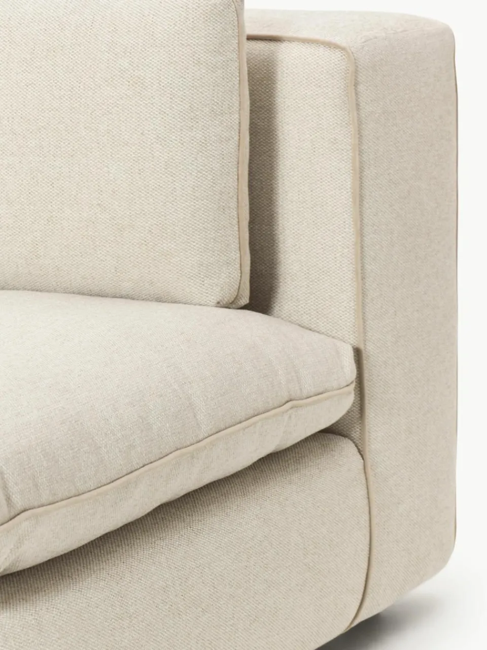 Modulaire hoekbank Felix met poef^Westwing Collection Best