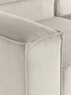 Modulaire hoekbank Lennon van corduroy^Westwing Collection Online