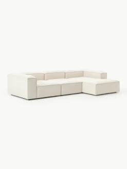 Modulaire hoekbank Lennon van linnenmix^Westwing Collection Hot