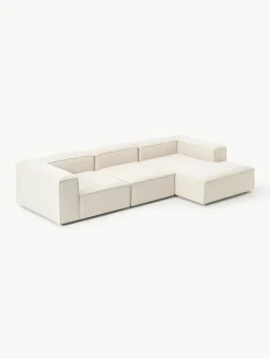 Modulaire hoekbank Lennon van linnenmix^Westwing Collection Hot