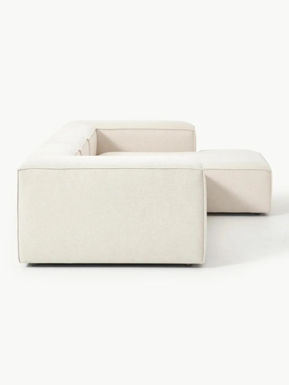 Modulaire hoekbank Lennon van linnenmix^Westwing Collection Hot