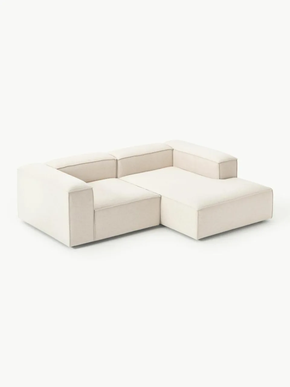 Modulaire hoekbank Lennon van linnenmix^Westwing Collection Clearance