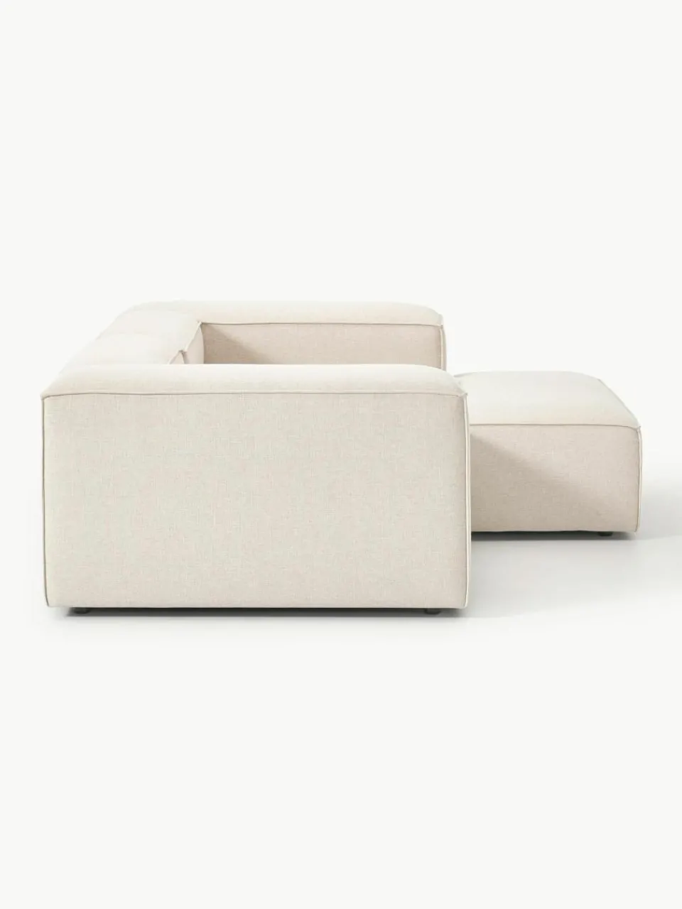 Modulaire hoekbank Lennon van linnenmix^Westwing Collection Clearance