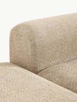 Modulaire hoekbank Natalie van teddy-bouclé^Westwing Collection Clearance