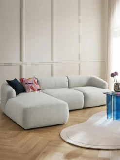 Modulaire hoekbank Sofia (3-zits)^Westwing Collection Fashion