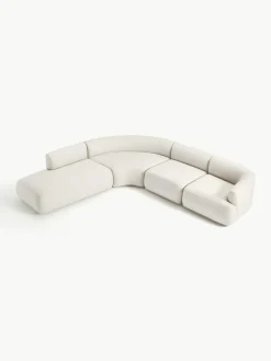 Modulaire hoekbank Sofia (4-zits)^Westwing Collection Fashion