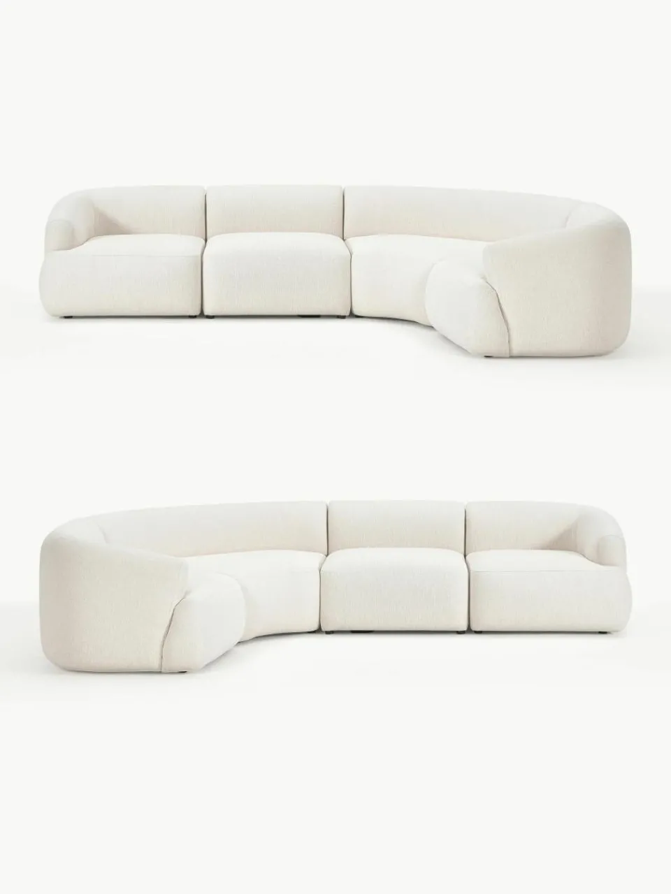 Modulaire hoekbank Sofia (4-zits)^Westwing Collection Best