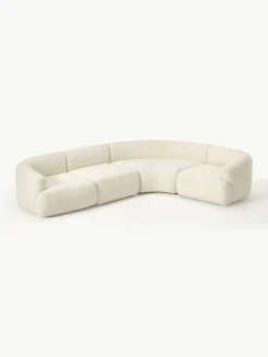 Modulaire hoekbank Sofia (4-zits)^Westwing Collection Fashion