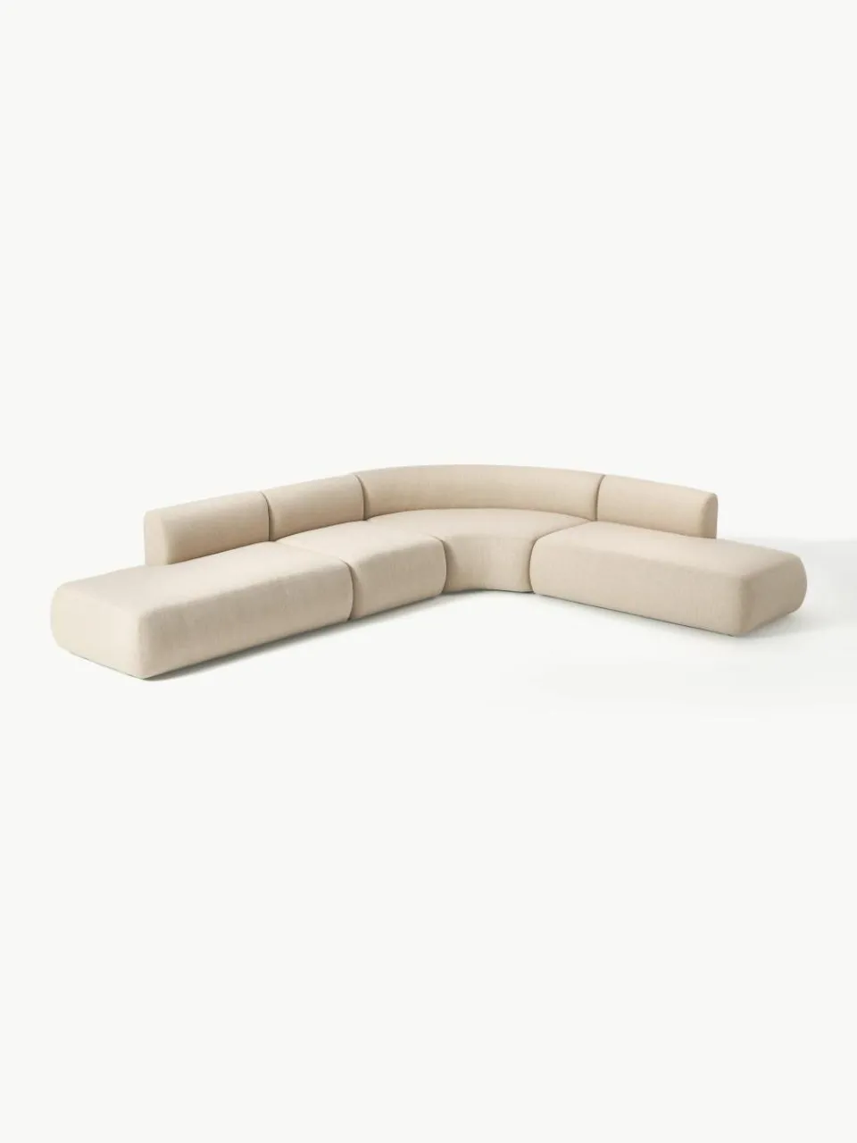 Modulaire hoekbank Sofia (4-zits)^Westwing Collection Online