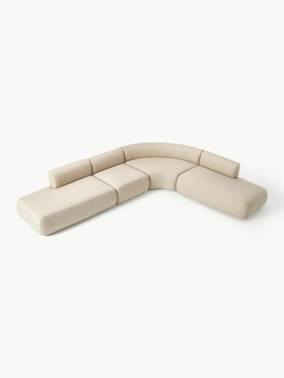 Modulaire hoekbank Sofia (4-zits)^Westwing Collection Online