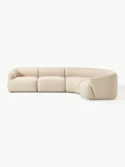 Modulaire hoekbank Sofia (4-zits)^Westwing Collection Hot