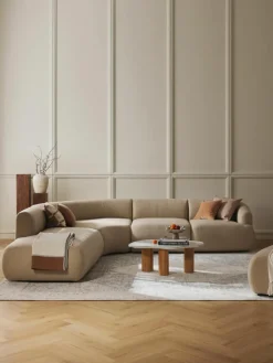 Modulaire hoekbank Sofia (4-zits)^Westwing Collection Sale