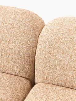 Modulaire hoekbank Wolke (4-zits) van bouclé^Westwing Collection Sale