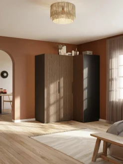Modulaire hoekkast Simone, 165 cm breed, diverse varianten^Westwing Collection Online
