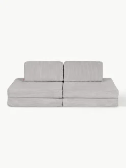 Modulaire kinderbank Mila van corduroy, handgemaakt^Funzy Hot