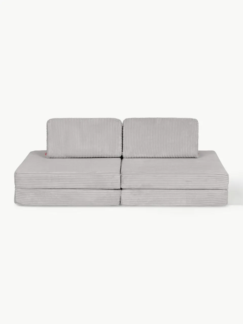 Modulaire kinderbank Mila van corduroy, handgemaakt^Funzy Hot