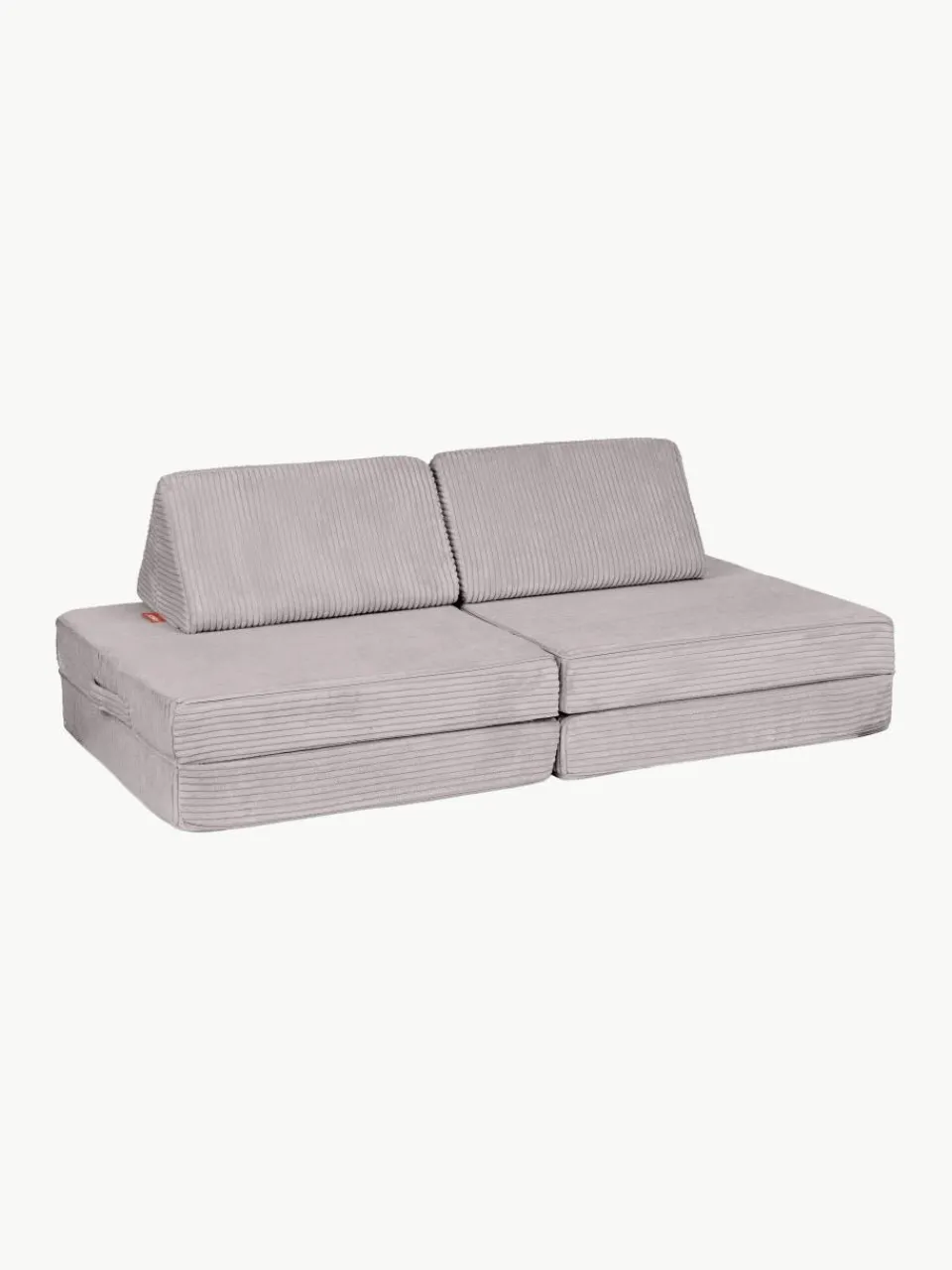 Modulaire kinderbank Mila van corduroy, handgemaakt^Funzy Hot