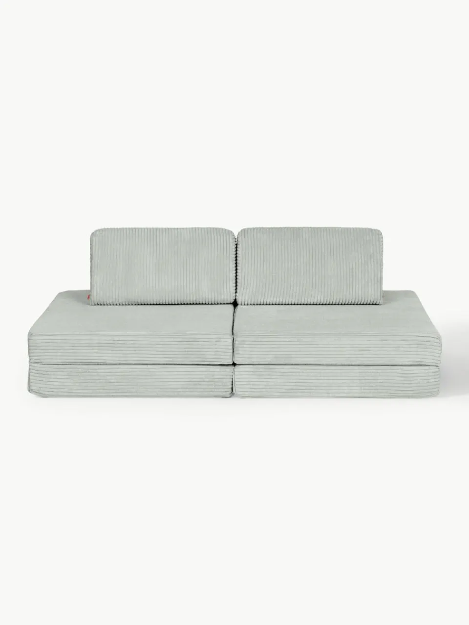 Modulaire kinderbank Mila van corduroy, handgemaakt^Funzy Clearance