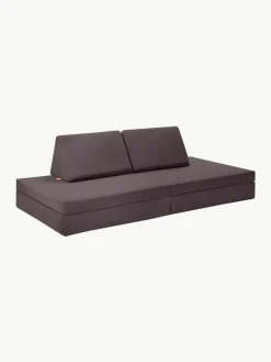 Modulaire kinderbank Mila van fluweel, handgemaakt^Funzy New