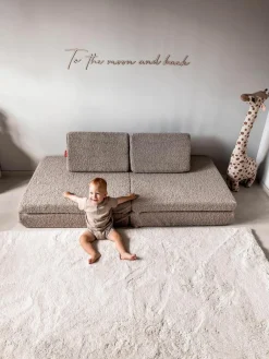 Modulaire kinderspeelbank Mila van teddy, handgemaakt^Funzy Online