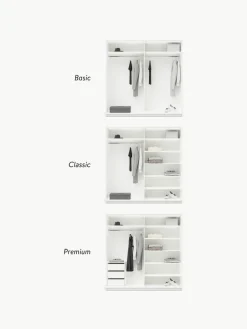 Modulaire schuifdeurkast Leon, 200 cm breed, diverse varianten^Westwing Collection Outlet