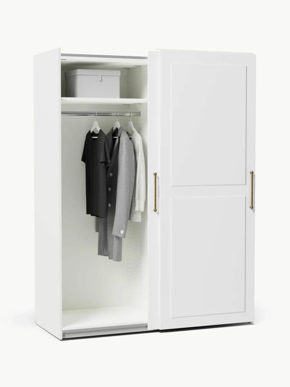 Modulaire schuifdeurkast Charlotte, 150 cm breed, diverse varianten^Westwing Collection Sale