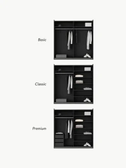 Modulaire schuifdeurkast Leon, 200 cm breed, diverse varianten^Westwing Collection Clearance
