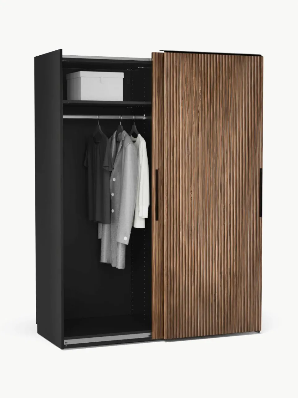 Modulaire schuifdeurkast Simone, 150 cm breed, diverse varianten^Westwing Collection New