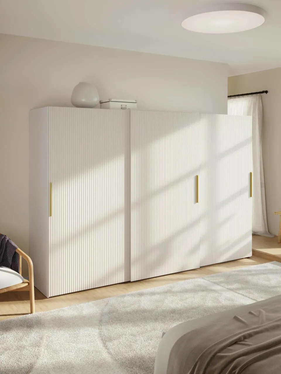 Modulaire schuifdeurkast Simone, 300 cm breed, diverse varianten^Westwing Collection Best